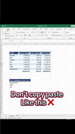 Excel Clipboard | How to Copy and Paste Data Easily in Excel | Study Nest