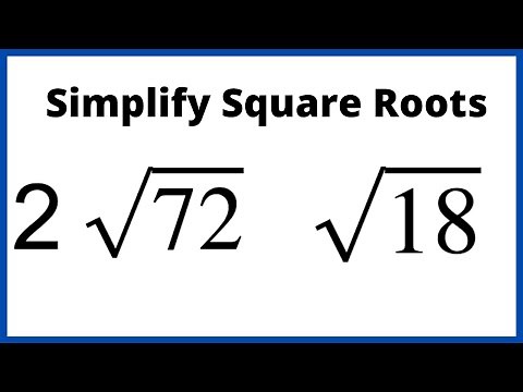 How to Simplify a Square Root
