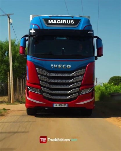 #MyJobMyTruck – Ambre Ruggirello, feeling right at home in her IVECO S-Way Magirus