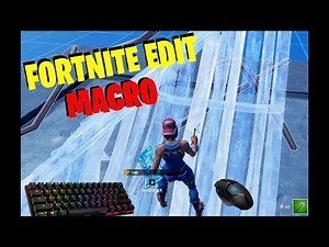 How To Get Macros in Fortnite Chapter 5. (Razer Synapse)