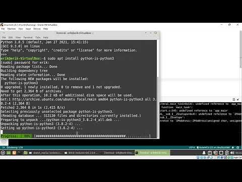 Install ESP32/ESP8266 to Arduino IDE 2.0 beta on Linux Mint 20.1, with Python setup