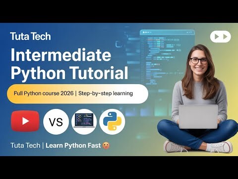 Intermediate Python Tutorial for Beginners | Python Full Course 2026 | Tuta Tech