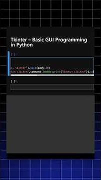 Tkinter Basic GUI Program in Python