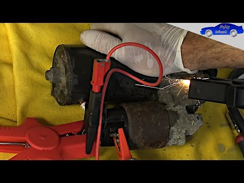 Comment BRANCHER et TESTER un DEMARREUR sur établi en une minute ?