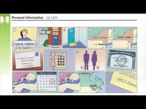 Oxford dictionary | Lesson 2: Personal information | picture dictionary online for adults