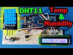 Getting Started With DHT11 Temperature and Humidity Sensor : Arduino Projects For Beginners