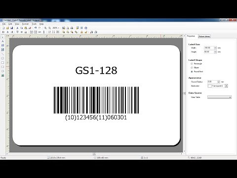 GS1-128 Barcode Generator