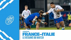299K views · 4.6K reactions |  Menés 14 à 19 à la mi-temps, les Bleuets ont réalisé une deuxième mi-temps de grande classe pour remporter le match 31 à 19 ! Retrouvez le résumé de la rencontre  https://www.ffr.fr/actualites/france-moins-20-ans/tournoi-des-6-nations-france-italie-moins-de-20-ans-31-19 #NeFaisonsXV #FranceU20 | France Rugby | Facebook