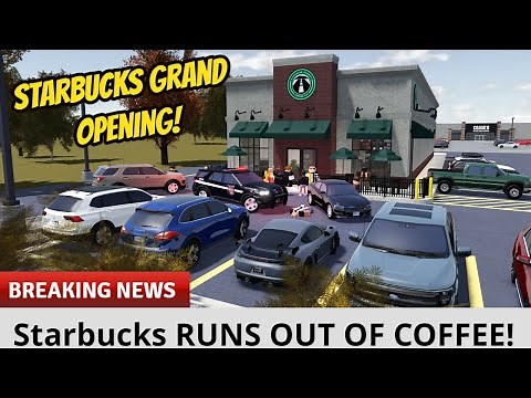 Greenville, Wisc Roblox l STARBUCKS GRAND OPENING Angry Customers UPDATE Roleplay
