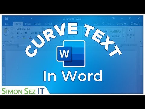 How to Curve Text in Microsoft Word