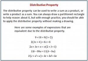 The Distributive Property, Part 3