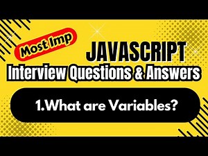 What Are Variables in JavaScript? | Complete Guide with Examples