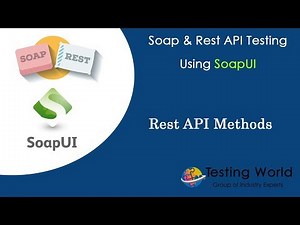 API/ WebService Testing using SoapUI(UPDATED) : REST API Methods