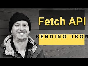Fetch API - How to send JSON data