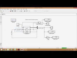 DC motor speed control using Matlab/Simulink