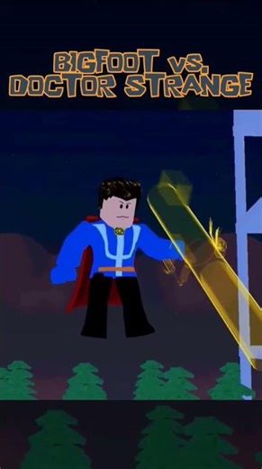Bigfoot vs Doctor Strange #robloxanimation #bigfoot #doctorstrange