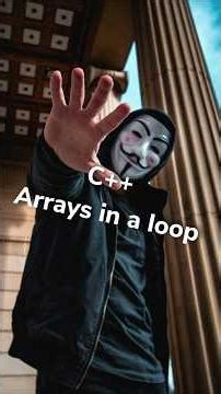 Why Does This For Loop Work With Arrays?