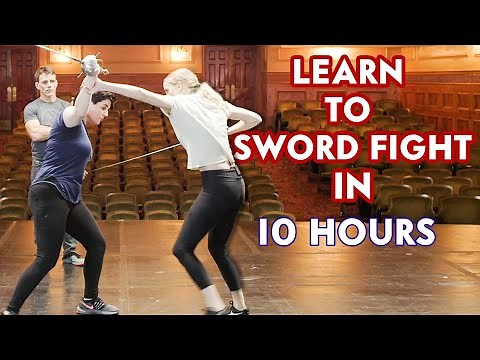Mastering Basic Sword Fighting in 10 Hours | Vanity Fair