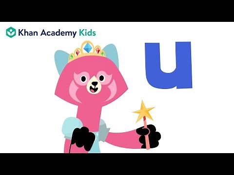 The Vowel U | Long and Short Vowel Sounds | Khan Academy Kids