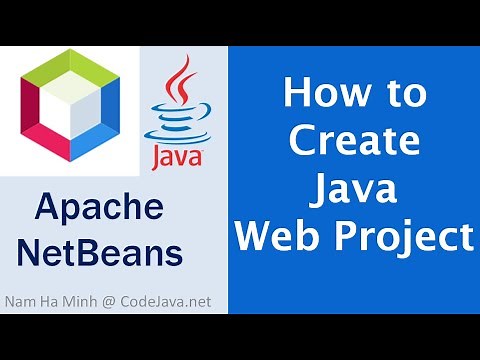 How to Create Java Web Project in NetBeans