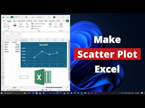 How to Make Scatter Plot on Microsoft Excel