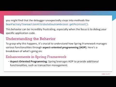 Understanding Why the Java Debugger Steps into Internal Methods Randomly