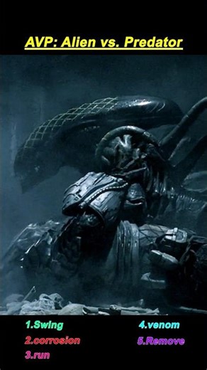 Alien vs. Predator - The Predator Believes He’s Won… Only to Be Killed by the Alien