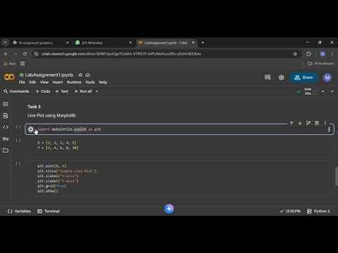 Matplotlib Line Plot in Python | Simple Data Visualization