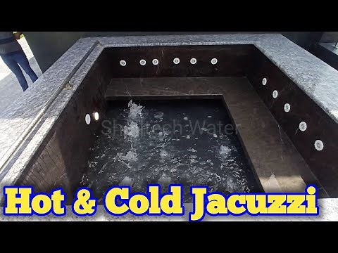 How to make a Hot And Cold Jacuzzi | concrete bathtub tutorial | Latest Bath Tub Design