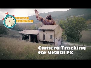 Camera and Motion Tracking in Blender