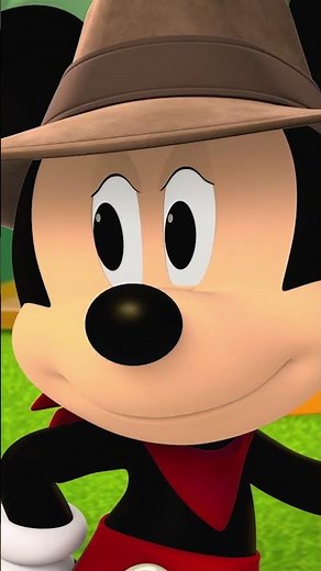 Help Mickey Mouse find dinosaurs in his backyard! 😆🦖 MeandMickey DisneyJr