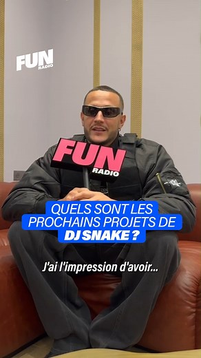 240K views · 511 reactions | Un Stade de France, un Bercy, un album, tout ça dans la même année… quels sont les prochains projets de DJ Snake ?  On lui a posé la question ! | Fun Radio | Facebook