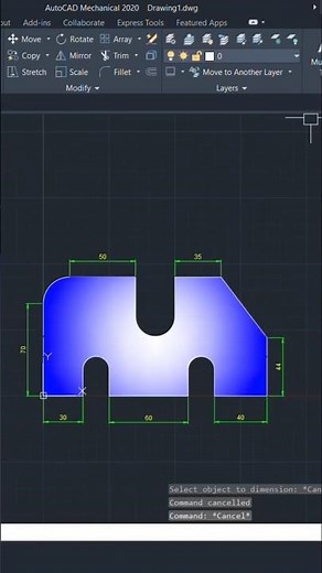 AutoCAD (2020) -Tutorial-9 for Beginners
