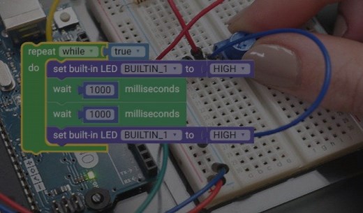 Arduino Block Based Coding: Learn Arduino without writing a single Line of Code