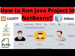 How to Run Java Project | java project with source code in NetBeans Xampp Server? | project in java
