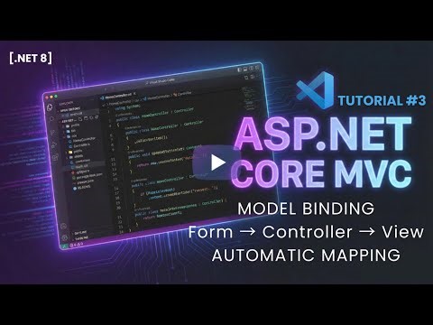ASP.NET Core MVC Model Binding Complete Guide | Form Data to Controller | Tutorial #3