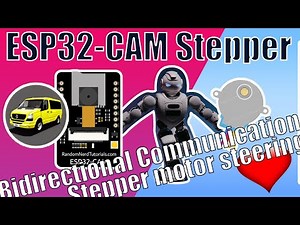 ESP32-CAM Video over Websockets with Stepper Motor Bi-directional