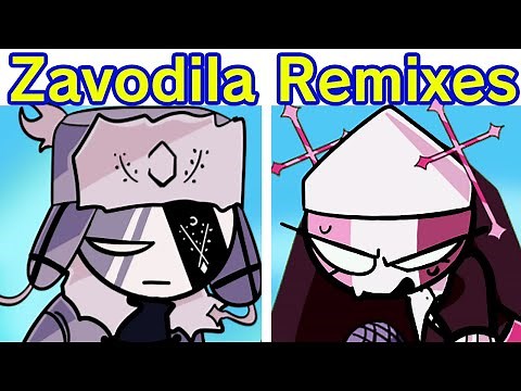 Friday Night Funkin' VS Ruv + Cutscenes | Zavodila Remixes (FNF Mod) (Sarvente's Mid-Fight Masses)