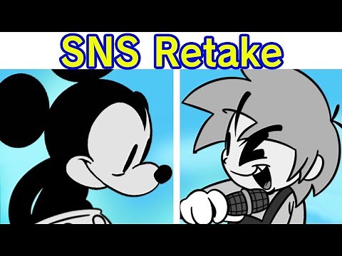Friday Night Funkin' VS Mickey Mouse | Sunday Night S. Rookies (V1) SNS Retake (FNF Mod/Creepypasta)