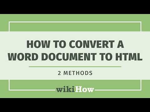 How to Convert a Word Document to HTML: A Quick Guide