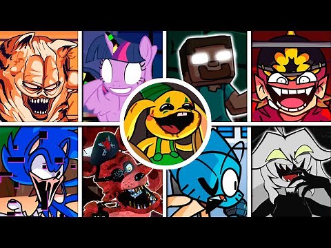 Friday Night Funkin' - "Musical Memory" But Everyone Sings It (Vs Bunzo Bunny Mod)