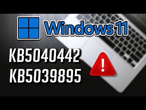 Windows 11 で、Windows Update （ 23H2：KB5040442.KB5039895 ）更新に失敗する- 方法