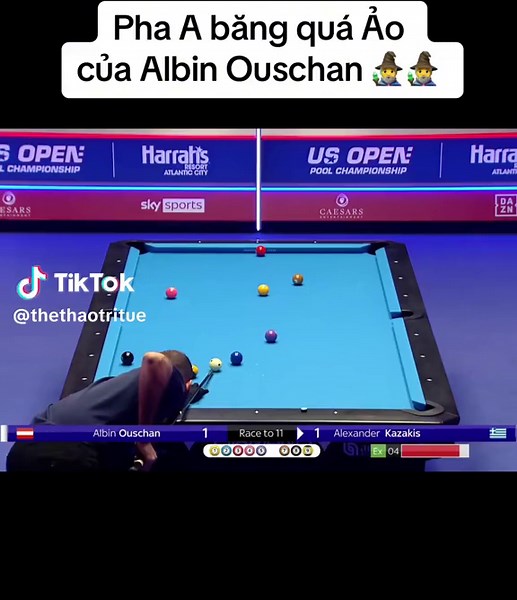 Us Open Pool Championship 2021 Albin Ouschan - Alex Kazakis Highlights
