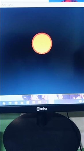 write a program to draw a customized circle in python