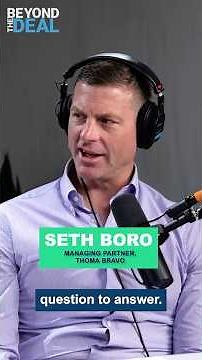 💡 Thoma Bravo's Seth Boro shares insights on how great leadership can transform companies.