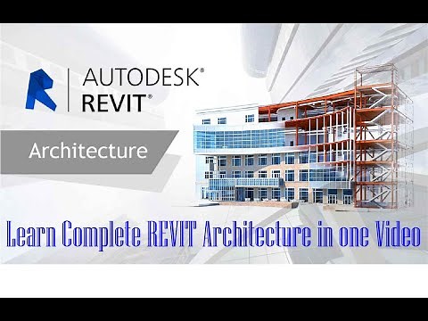 Introduction to Revit Architecture for beginners(Complete 1 hour tutorial)