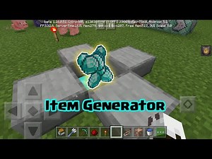 How to make an Item Generator in Minecraft using Command Block