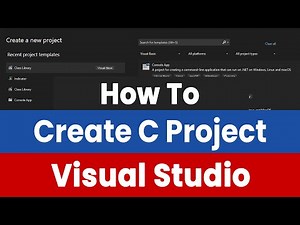 How to Create and Run a C Project in Visual Studio | Beginner's Guide