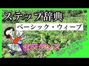 社交ダンス ステップ辞典 ベーシック・ウィーブ スロー フォックストロット