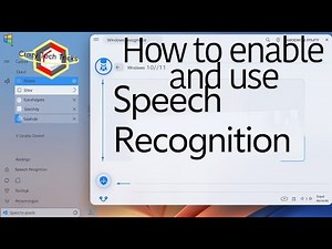 How to Enable and Use Speech Recognition on Windows 10/11